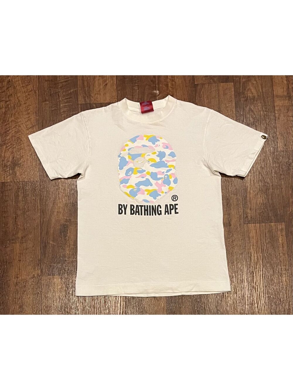 Bape cotton candy camo tee shirt